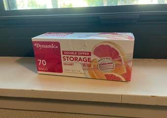 FOR SALE: 70 Double Zipper storage bags 1