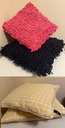 pillows, cups 1