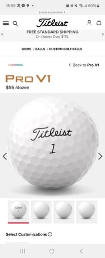 Titleist Pro V1 / Pro V1x Golf Balls – $1 Each (Orig. $5/ball) 2