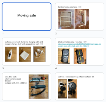 Moving sale - furniture, electronics, bike stuff must go by July 7 1