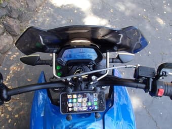 FAST ELECTRIC MOTORCYCLE FOR SALE: Charge at any 120 volt outlet 2