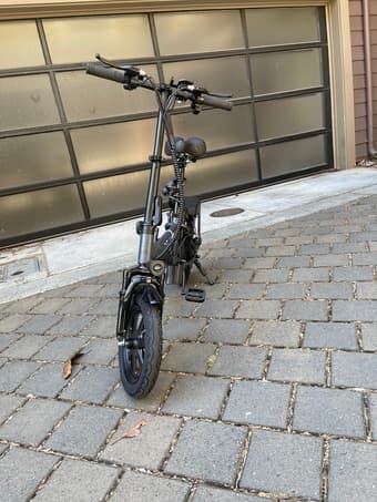 Folding Electric Bike (Like New) for Sale 1