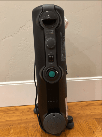 Oil Filled Radiator Space Heater - Quiet, Portable, Used Only 1 month 2