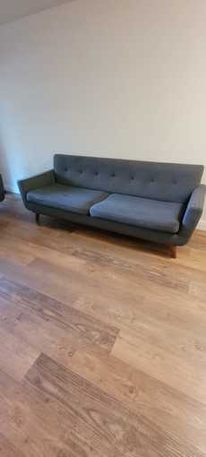 Living room couch and chair 1