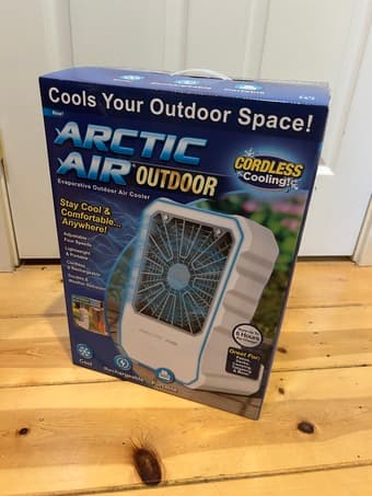 Evaporative Cooling Fan 1