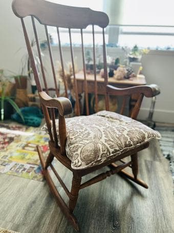 Wooden Rocking Chairs for only $30 each! 2