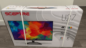 New Unopened 27inch 4K monitor - $175 1