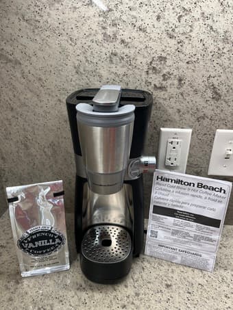 Hamilton Beach Rapid Cold Brew & Hot Coffee Maker 1