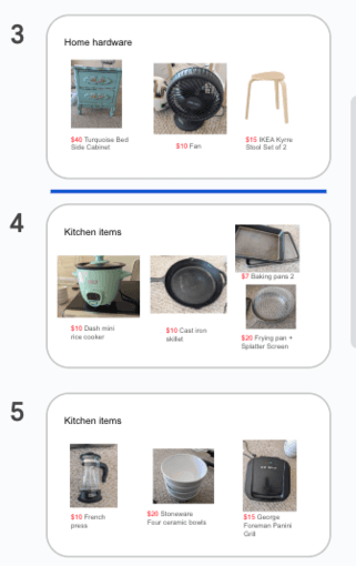 Move-Out Sale – Furniture, Kitchen, and Room Essentials 3