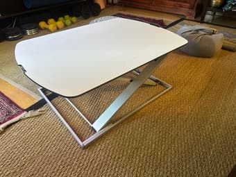 Adjustable Standing Desk Riser - Sleek & Sturdy - $40 2