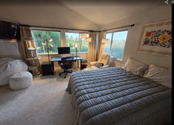 Private Room for rent near Stanford and Tesla 1