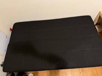 IKEA BALKARP Black Sleeper Sofa thru 8/31 3