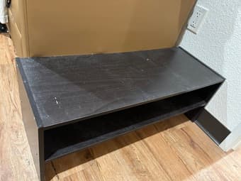 Wooden shoe rack 1