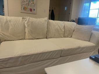 Pottery Barn Slipcover Sofa (paid $2100) 2