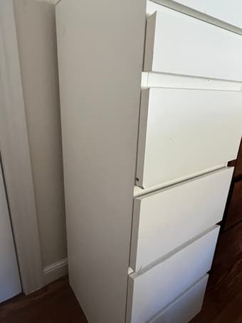 dresser, 48” x 16” x 19”. 3
