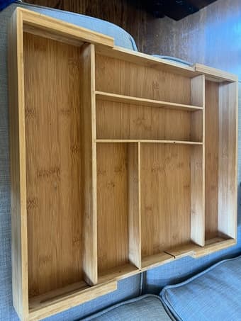 bamboo cutlery organizer 2