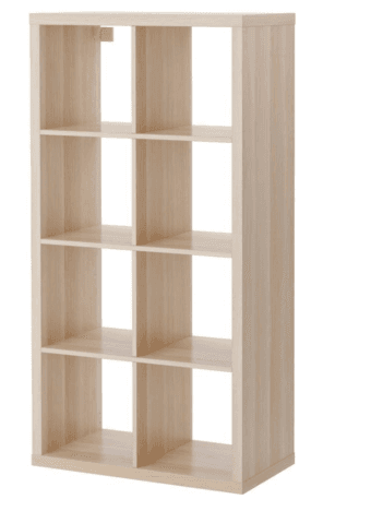 IKEA Kallax 2x4 Bookshelf ( Brown) 1