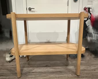 2 IKEA Console Tables 1