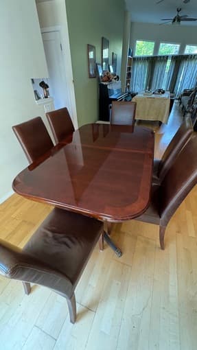 Pottery Barn Wooden Dinner Table - Seats up to 12 2