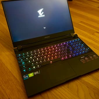 GIGABYTE AORUS Gaming Laptop - i7, RTX 3080 1