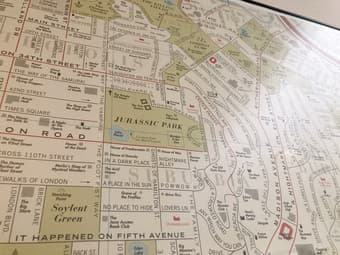 Framed Film Map 1