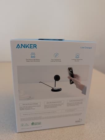 NEW IPhone Anker MagGo Wireless Charger (2-in-1, Stand) 3