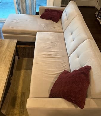 Wayfair couch fee give away - great condition, like new 2