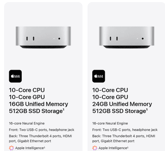 WTB Mac mini M4 and keyboard 1