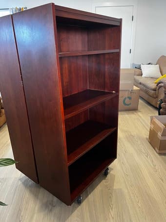 Two bookcases 1