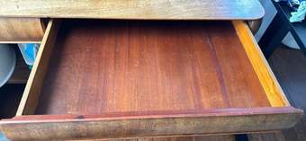 Antique Library Desk with Hidden Drawers 3