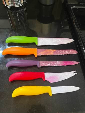 5 knives set 1