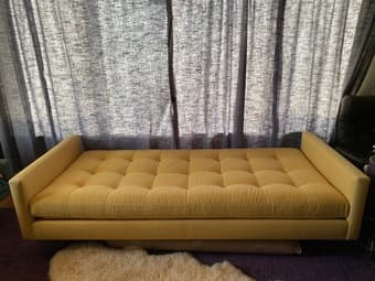 Crate & Barrel Petrie Midcentury Daybed 1