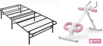 IKEA Desk, Office Chairs, Bar stool, Exercise Machine, Bed Frame 3