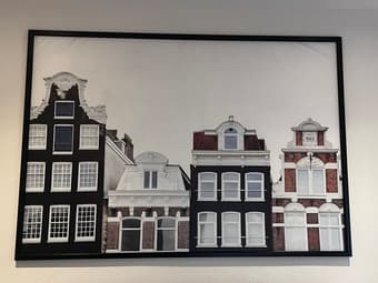 Huge framed canvas 1