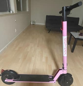 Electric Scooter + Kryptonite Lock 3