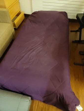 Air Mattress + Comforter 1
