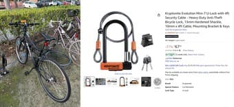 Bike U-lock Light 1