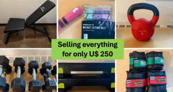 Home Gym Equipment for Sale – Moving Sale 1