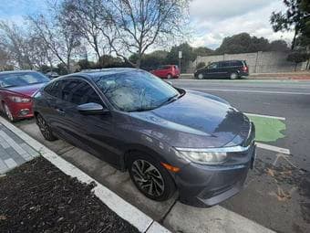 2017 Honda Civic LX coupe 1