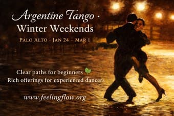 Argentine Tango, Winter Weekends,  Beginner → Intermediate 1