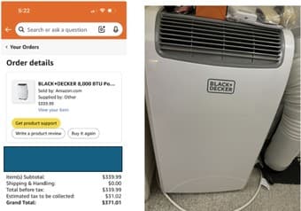 AC 8,000 BTU (Stanford email only) 1