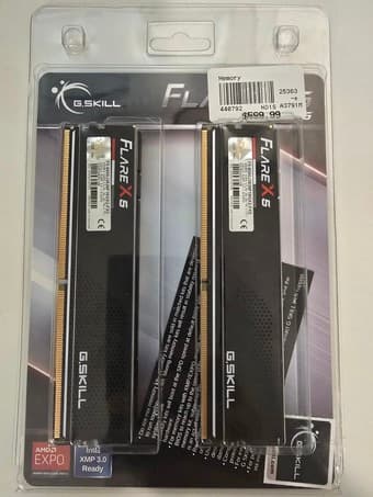 G.Skill Flare X5 Series 32GB (2 x 16GB) DDR5-6000 PC5-48000 CL36 1