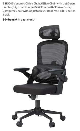Ergonomic Office Chair in almost new condition 1