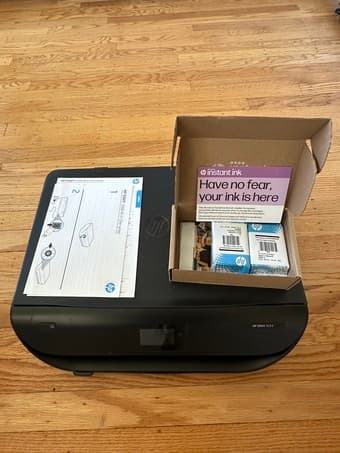 HP printer with ink 1