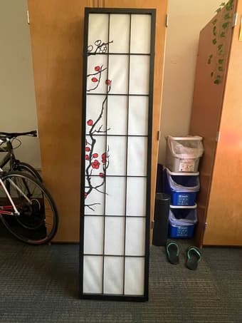 Japanese 4-Panel Screen Room Divider ($100 value) 2