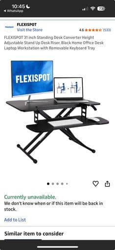 Computer Raiser / Desk Converter 1