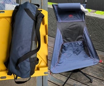 Two Cascade Mountain Tech Lightweight Foldable Chairs 1