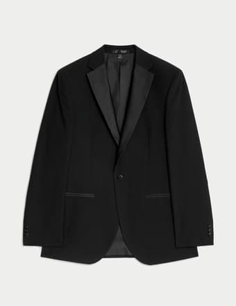 Wool Black tie dinner jacket tuxedo jacket - brand new 2