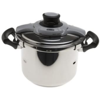 T-Fal 5-Quart Speedy-Chef Express Stainless-Steel Pressure Cooker 1