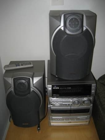 Aiwa Stereo System, $39 1